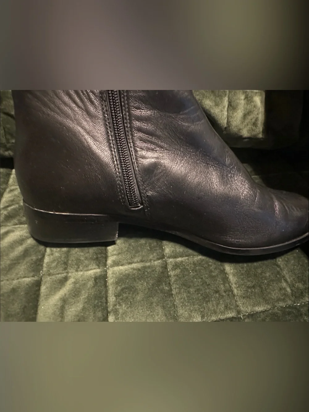 Michael Kors Black Leather & Stretch Over-the-Knee Boots